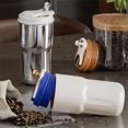 thumbnail image 4 of 420ML Digital Smart Coffee Insulation Cup Stainless Steel Led Temperature Display Bottle Car Vehicle, 4 of 6
