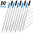 thumbnail image 4 of HLONK Cross Compatible Ballpoint Pen Refills 20 Pack  1.0mm Medium Point- Smooth Writing Replaceable German Ink Refill, 4 of 11