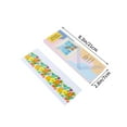 thumbnail image 2 of Window Fly Traps, Sticky Fruit Fly Gnat Catchers for Indoors (20 Pack) - Decorative Floral & Fruit Designs, Non-Toxic, Odorless, Transparent, Discretely Catches Flies, 8.3x2.8 Inches, 2 of 5
