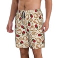 thumbnail image 2 of Goofa Valentine'S Day Rose Printed Mens Swim Trunks Summer Quick Dry Short Beach Swimwear Bathing Suits-, 2 of 9