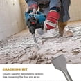 thumbnail image 5 of SDS Chisels, Set 3 (22-25CM Chisel, Narrow Chisel, Pointer) for Light Drills and Impact Hammers Standard Work in Concrete/Building Block, 5 of 5