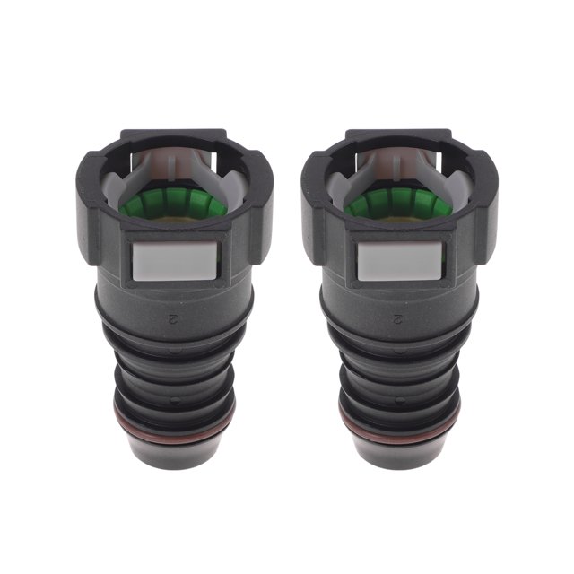 Conectores rápidos de línea de combustible de 5/8" para manguera ID de 3/4", conector macho SAE, 2 piezas