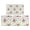 Pioneer Flower Floral-2, variant on Pioneer Flower Floral Print Pattern Kitchen Rugs Sets Of 2, Anti Fatigue Non Slip Washable Floor Mats for Kitchen Sink Laundry, 17X30 Inch 17X47 Inch