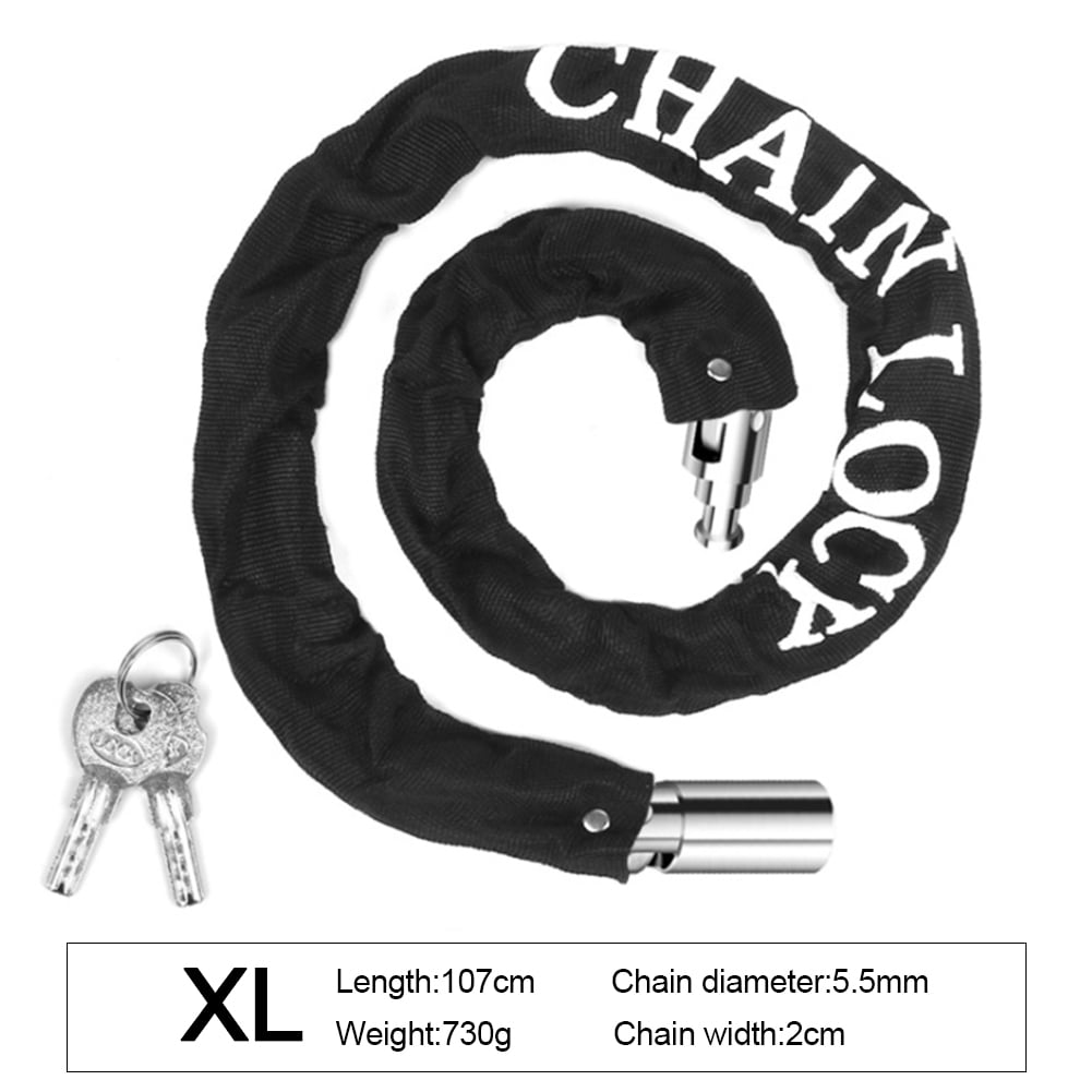 Bike Chain Lock Outdoor Bike Protector Cycling Chain Lock Safe Anti