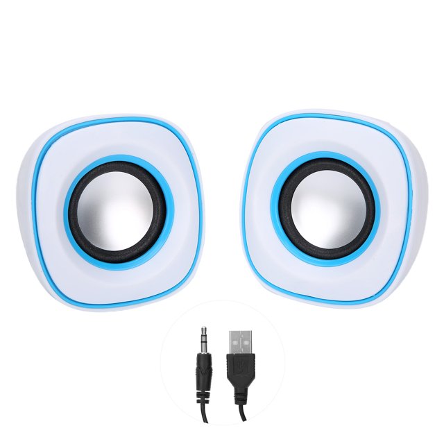 Desktop Loudspeaker,USB Speaker Mini Portable USB Speaker Computer Stereo Sound Box Superior Craftsmanship