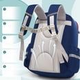 thumbnail image 5 of WAYUTE Kids Backpack Back to School Backpacks Large Capacity Zip Up Daypack Toddler Lightweight Patchwork Color Bookbag Casual Outdoor Travel, 5 of 7