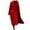 Red, variant on Oversized Cardigans Women Fashion Solid Loose Woolen Warm Long Sleeve Style Lightweight Outwear Coats