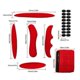 thumbnail image 5 of 27Pcs Helmet Replacement Pads Helmet Foam Pads Set for Bike Motorcycle Cycling, 5 of 5
