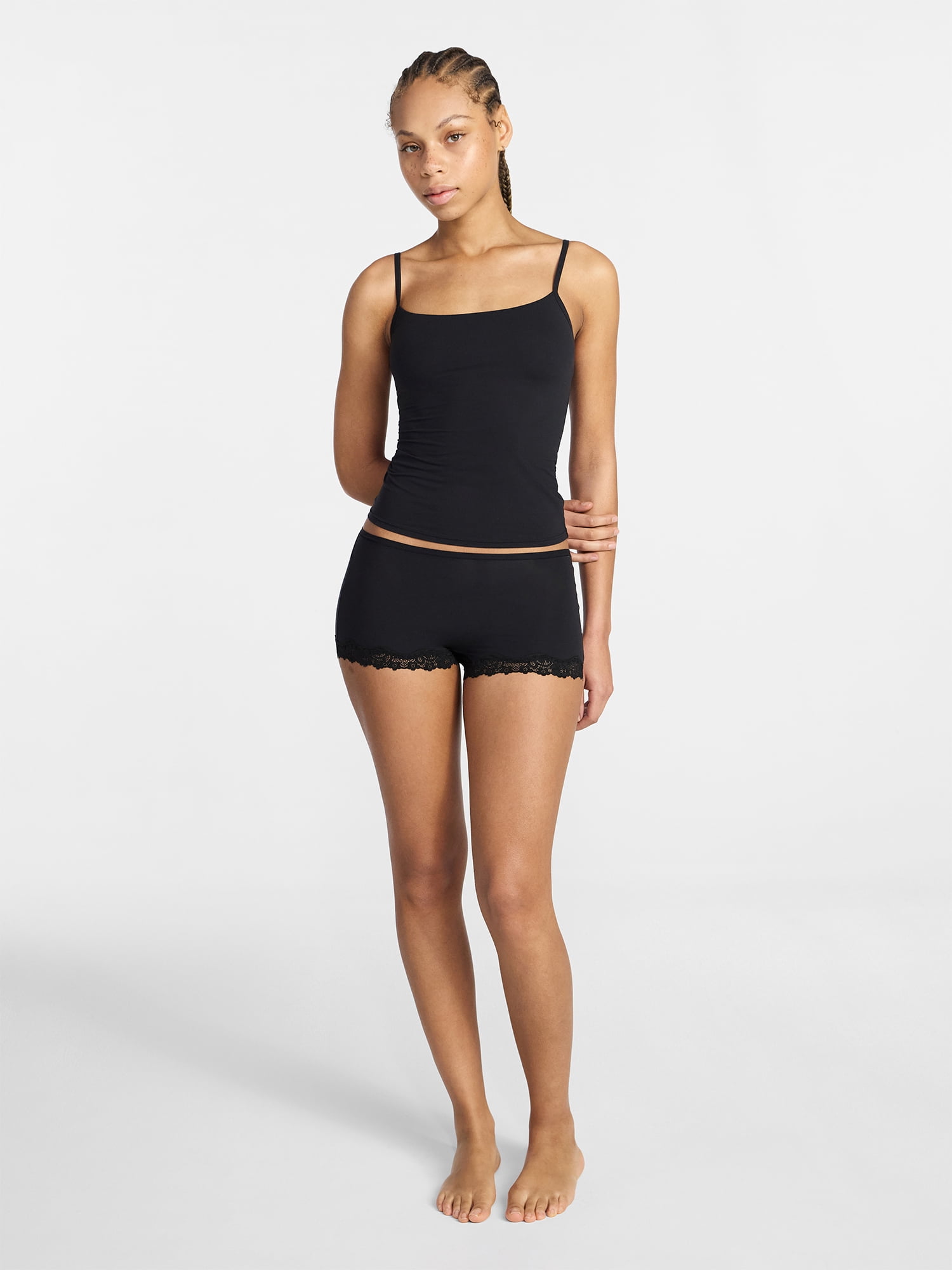 No Boundaries Fit Stretch Cami Top, Women's XS-XXXL