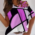 thumbnail image 2 of Camiseta sin tirantes con estampado de amor de manga corta y cuello redondo de verano para mujer Blusas OAVQHLG3B Store  lin121212, 2 of 5