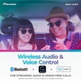 thumbnail image 3 of PIONEER Car DMH241EX visualización táctil resistiva de 6.2 Pulgadas, Doble DIN, Compatible con cámara de Respaldo Bluetooth integrada, Listo para Recibir Multimedia Digital con Weblink, 3 of 5
