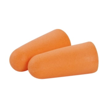 Allen Company Silencer Hearing Protection Foam Ear Plugs, 6-Pairs, High-Vis Orange