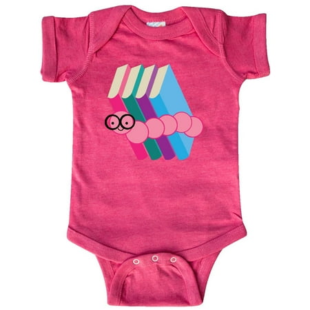 

Inktastic Bookworm Gifts Reading Gift Baby Girl Bodysuit