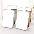thumbnail image 2 of Desktop Makeup Mirror Foldable Anti-fog Makeup Tool Simple Portable Princess Mirror for Home, 2 of 8