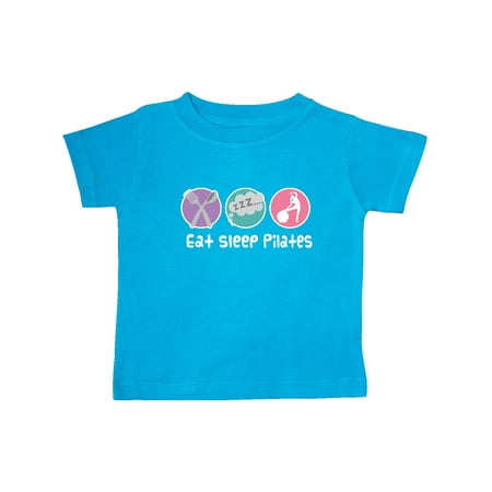 

Inktastic Eat Sleep Pilates Gift Baby Girl T-Shirt