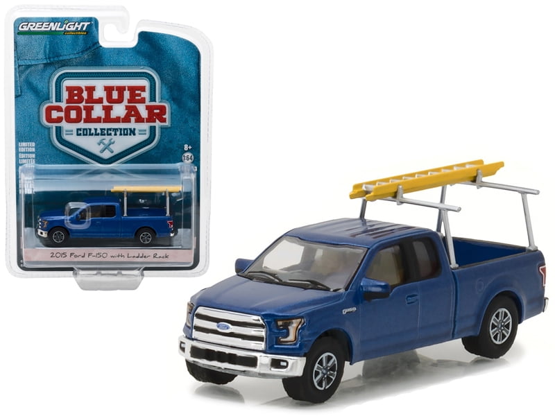 Black 2015 Ford F-150 LT 1//64 Scale Diecast Model Toy Car Greenlight 27840E
