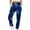Dark Blue A, variant on Zpanxa Women Star Print Joggers Sweatpants Casual Loungewear Drawstring Ankle Pants for Workout