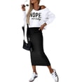 thumbnail image 6 of Winter New European And American Sleeveless Dress Hooded Hoodie Short Top Suit, 6 of 8