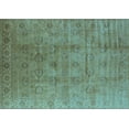 thumbnail image 1 of Ahgly Company Indoor Rectangle Oriental Light Blue Industrial Area Rugs, 7' x 10', 1 of 4