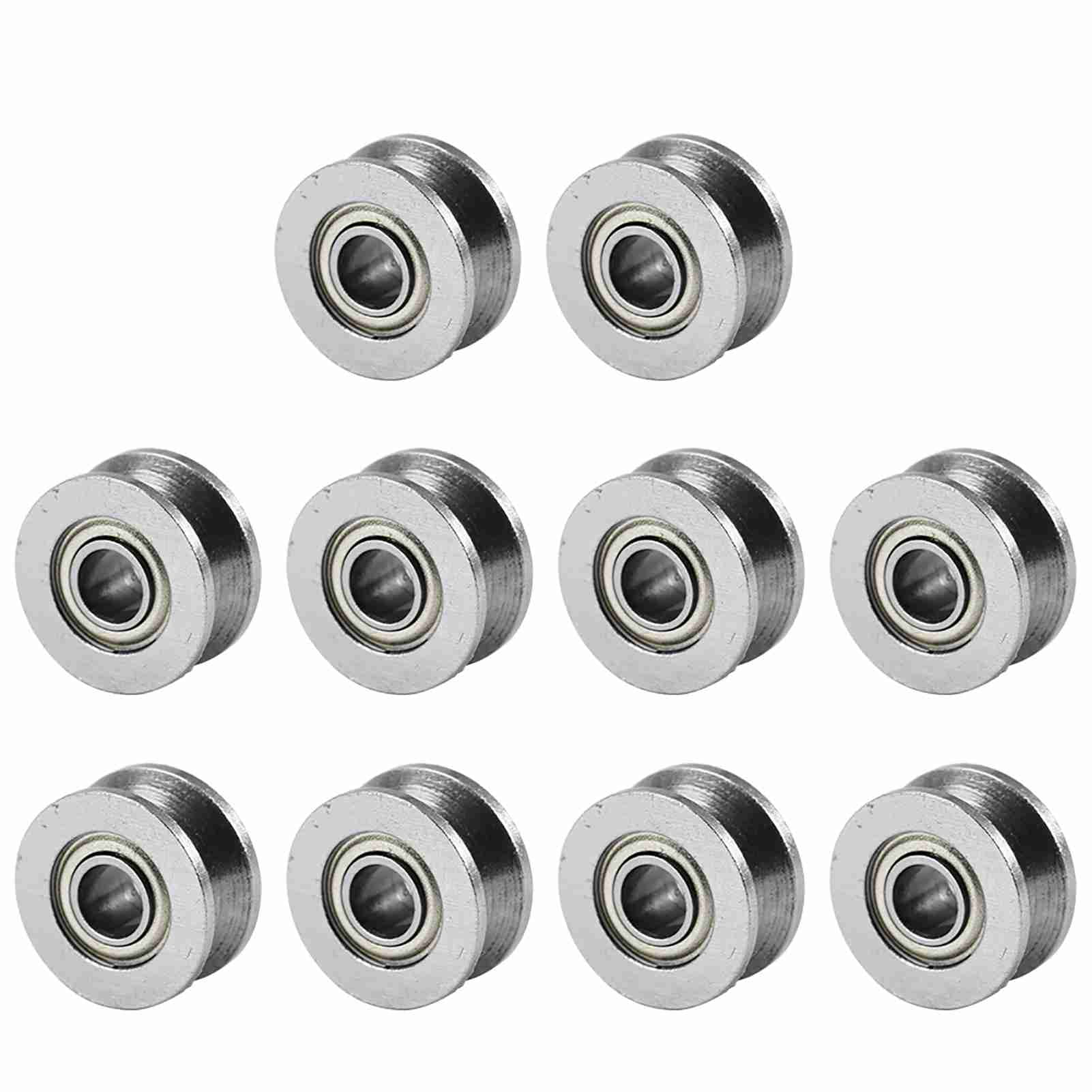 Cuscinetti A Sfera 624ZZ 4x13x5 Mm – Confezione Da 10 Pezzi In Acciaio Per Macchinari E Fai Da Te