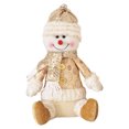 thumbnail image 4 of Figuritas de felpa navideñas, muñeco de alce con lentejuelas multifuncional, suministros para fiestas navideñas, 4 of 6