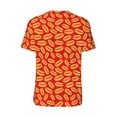 thumbnail image 3 of Haiem Hip Hop Hipster Baseball Jersey Button Down Shirts Sports Uniforms Men Women Jersey(A Big Hot Dog,X-Large), 3 of 9