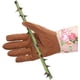 thumbnail image 3 of Guantes de jardinería largos de color marrón para mujeres y hombres, guantes de poda a prueba de espinas de color rosa, guantes de trabajo de jardinería con protección para antebrazos largos con palm, 3 of 5