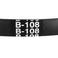 thumbnail image 4 of Uxcell B108 Drive V Belt Girth 108-inch Industrial Power Rubber Transmission Belt, 4 of 5