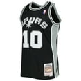 thumbnail image 2 of Men's Mitchell & Ness Dennis Rodman Black San Antonio Spurs 1993/94 Hardwood Classics Swingman Jersey, 2 of 3