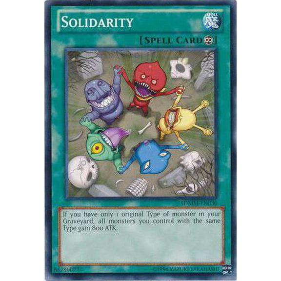 YuGiOh Machina Mayhem Structure Deck Common Solidarity SDMM-EN030