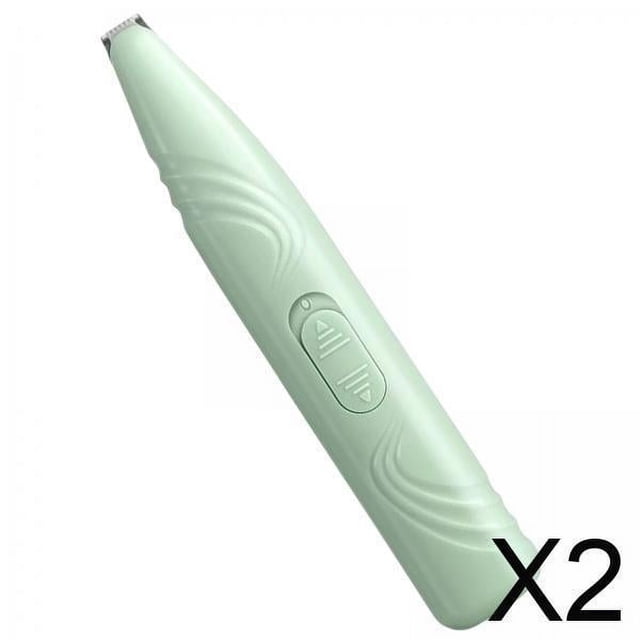2 Cortapelos Eléctricos Para Mascotas, De Aseo Para Perros, Gatos, Pájaros, Corte De Pelo Silencioso, Verde