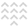 thumbnail image 4 of ORDDIART 10Pcs Durable Impeccable Welding Angle Corner Brace Steel Corner Bracket for Construction Projects, 4 of 8