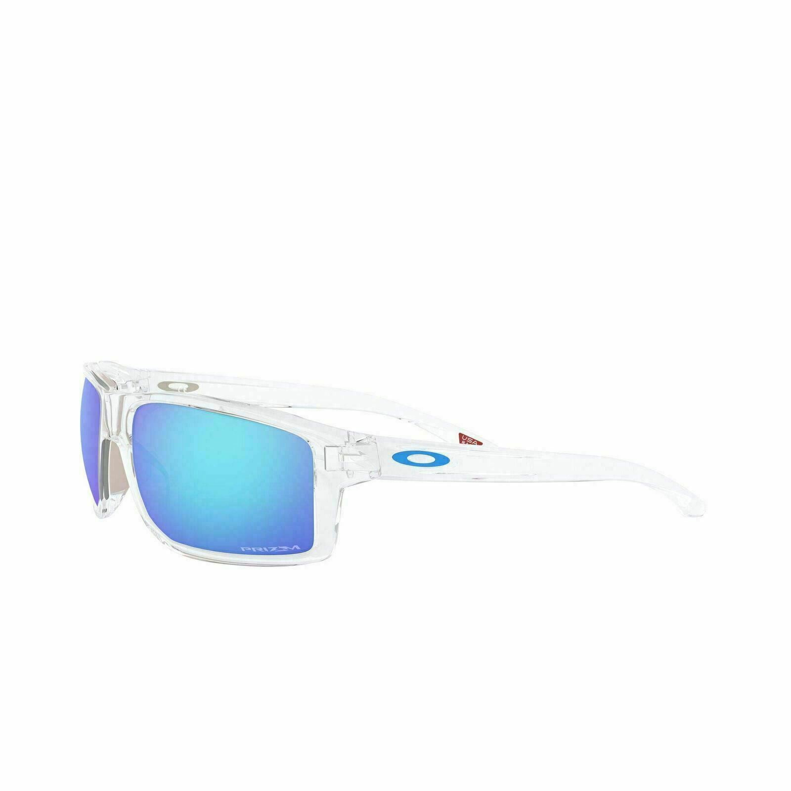 Oakley OO9449 Gibston 61 Prizm Sapphire & Polished Clear Sunglasses