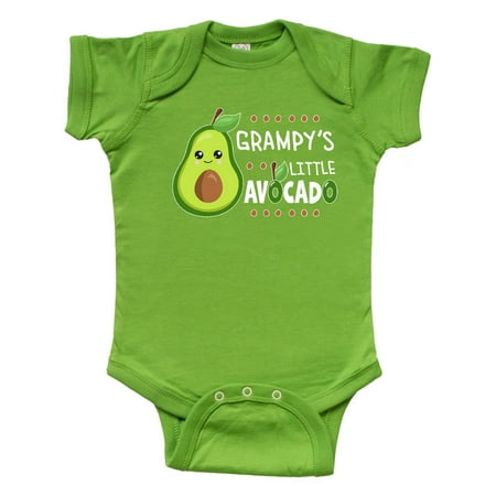 

Inktastic Grampy s Little Avocado with Cute Baby Avocado Gift Baby Boy or Baby Girl Bodysuit