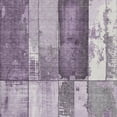 thumbnail image 2 of HomeRoots 623669 9 x 12 ft. Purple & Gray Geometric Washable Transitional Indoor & Outdoor Rectangle Area Rug, 2 of 6