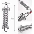 thumbnail image 2 of 4 Pieces Shade Sail Spring, Shade Sail Tensioner Spring, Shade Sail Tension Spring, Camping Tent Tension Spring, Steel Tent Spring Rope Buck, 2 of 4