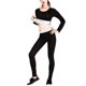 thumbnail image 4 of Pantalones Adelgazantes Para El Sudor De Las Mujeres + Tops Fat Burner Cintura Entrenador Control De Barriga Conjunto De Pérdida De Peso Eigraketly OD015901-05, 4 of 6