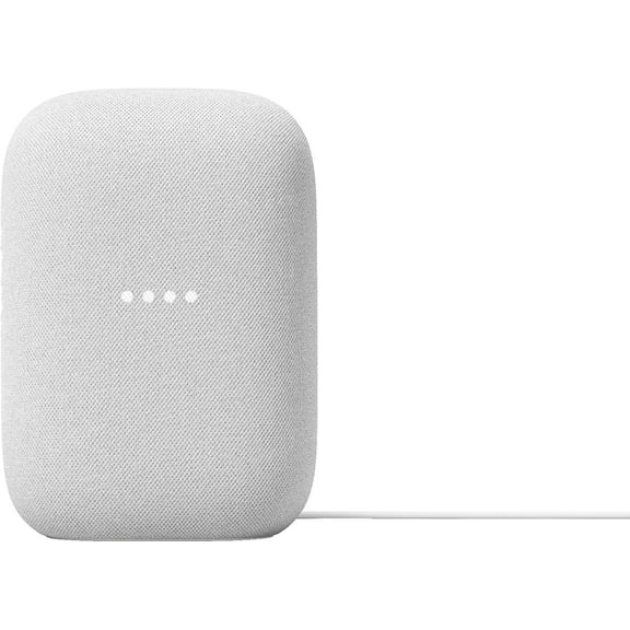 Google Nest Audio - Smart Speaker with Google Assistant - Chalk
