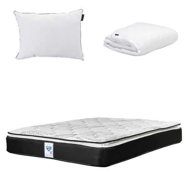 Colchon Matrimonial Premier+Almohada One+Protector Cloud