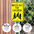 thumbnail image 4 of Watch Out For Children Sign, Traffic Sign,, 4 of 8