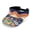 Colorful Heart and Daisy Pattern, variant on Tropical Pineapple & Floral Print Sun Visor Cap, Lightweight Sun Visor Hat Polyester Fabric UV Protected Comfortable Sports Sun Visor Hat for Hiking