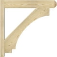thumbnail image 3 of Ekena Millwork 6"W x 30"D x 30"H Imperial Rough Sawn Craftsman Outlooker, Douglas Fir, 3 of 4