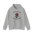 thumbnail image 2 of Anchored Heart Love® Empowered Unisex Heavy Blend™ Hooded Sweatshirt, 2 of 4