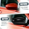 thumbnail image 2 of Rear View Right Passenger Side Mirror Cover Cap Replacement Gloss Black for Nissan Qashqai J10 2007-2014, 2 of 6