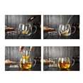 thumbnail image 1 of Juego de Taza de Té de Kung Fu de de Pared Transparente Resistente Al Calor de 350 Ml 1pcs Macarena Taza de té de vidrio, 1 of 7