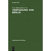 Sammlung Guttentag: Verfassung von Berlin (Hardcover)