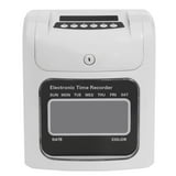Miumaeov LCD Employee Attendance Punch Time Clock Office Staff Check In ...