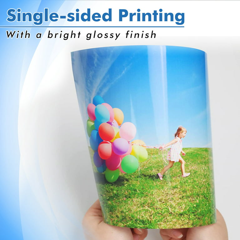 Koala Glossy Photo Paper 5x7 Inches 100 Sheets Compatible with Inkjet Printer 48lb, Size: 5 x 7, White