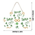 thumbnail image 4 of Colgante de madera para decoración navideña de San Patricio, decoración colgante de ambiente Wmkox8yii  gf6942, 4 of 4
