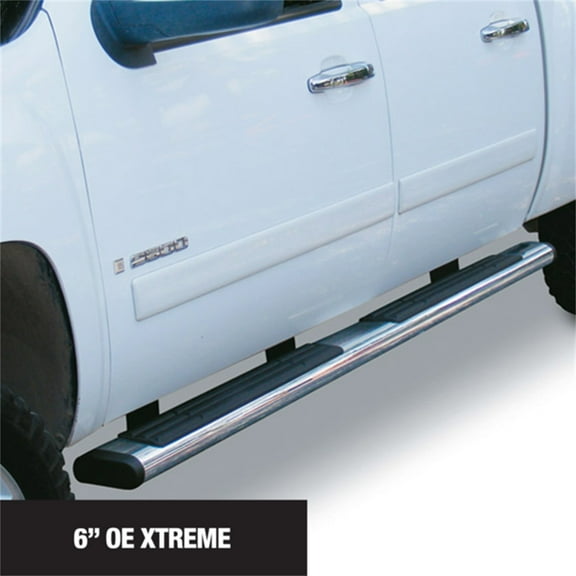 Go Rhino 660096PS 6 in. OE Xtreme SideSteps Fits 2500 3500 Ram 2500 Ram 3500 Fits select: 2006-2012 DODGE RAM 2500, 2006-2012 DODGE RAM 3500